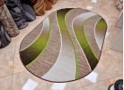 Мокетен килим ERIKA 8012 beige/green